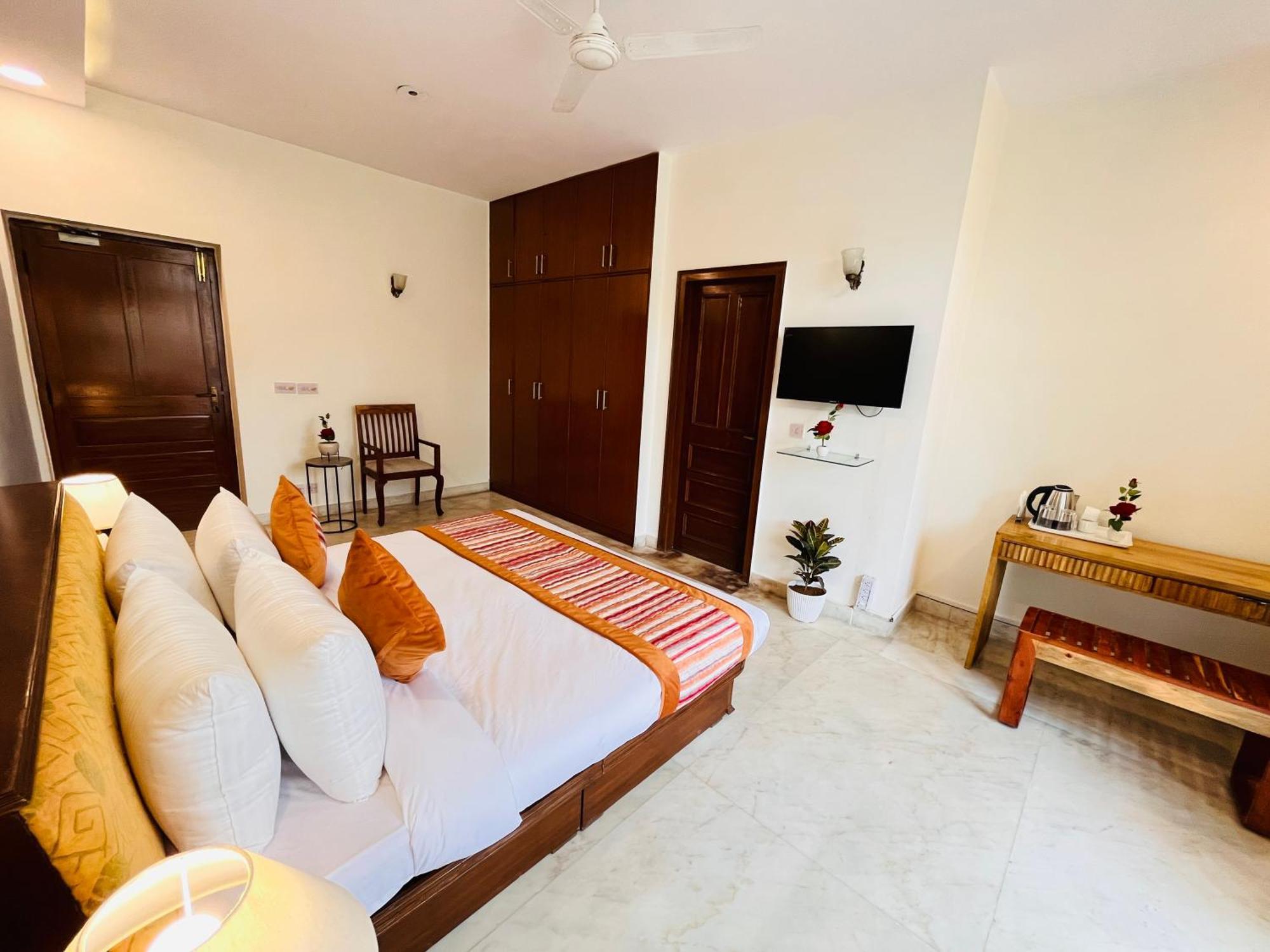 Grove Residency Hauz Khas New Delhi Couple Friendly Hotell Eksteriør bilde