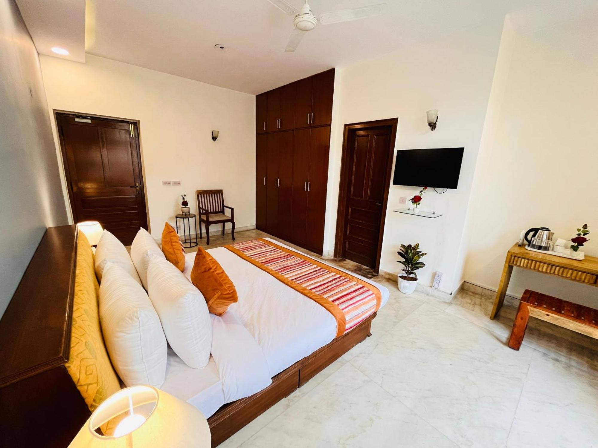 Grove Residency Hauz Khas New Delhi Couple Friendly Hotell Eksteriør bilde