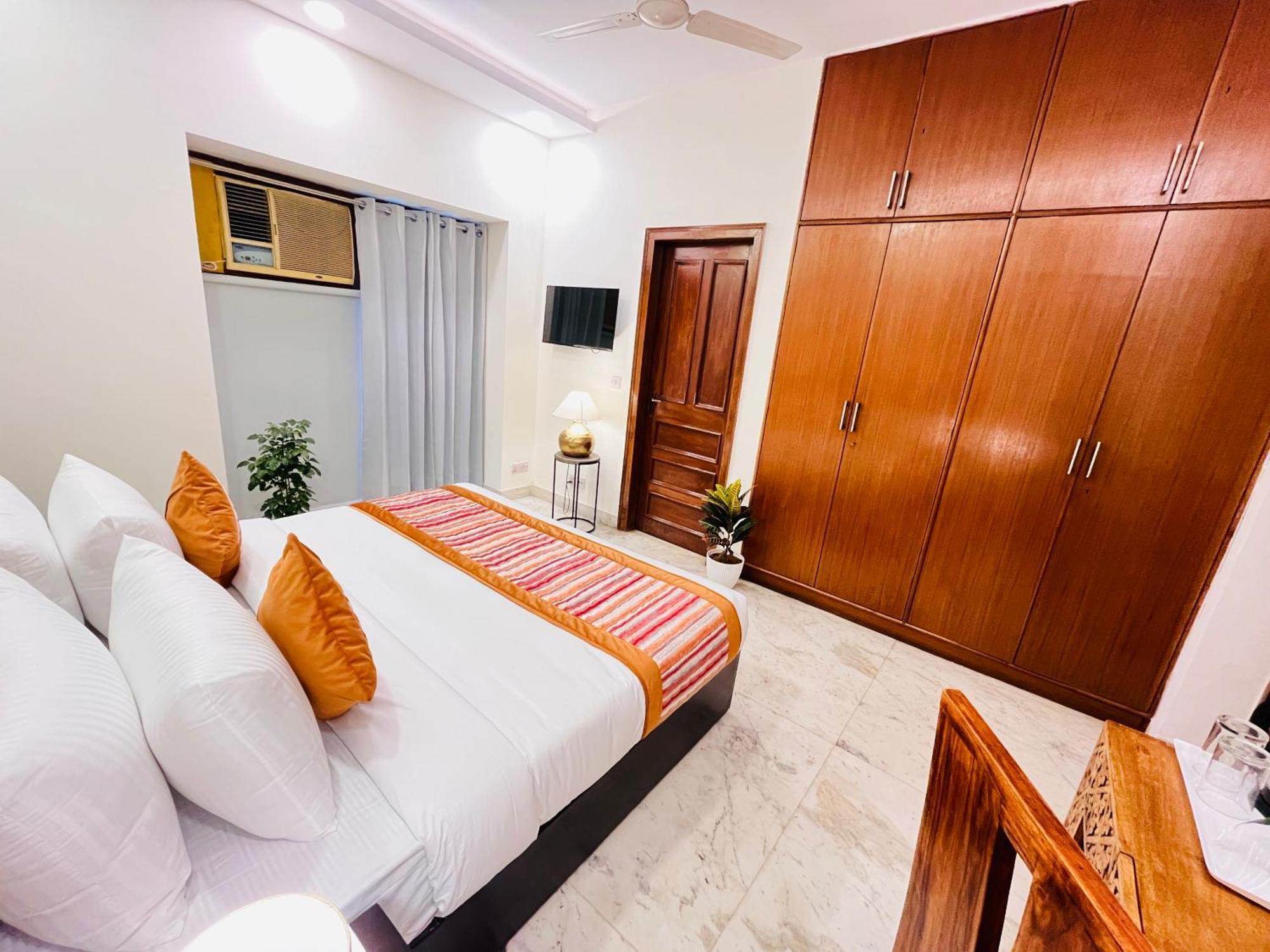 Grove Residency Hauz Khas New Delhi Couple Friendly Hotell Eksteriør bilde
