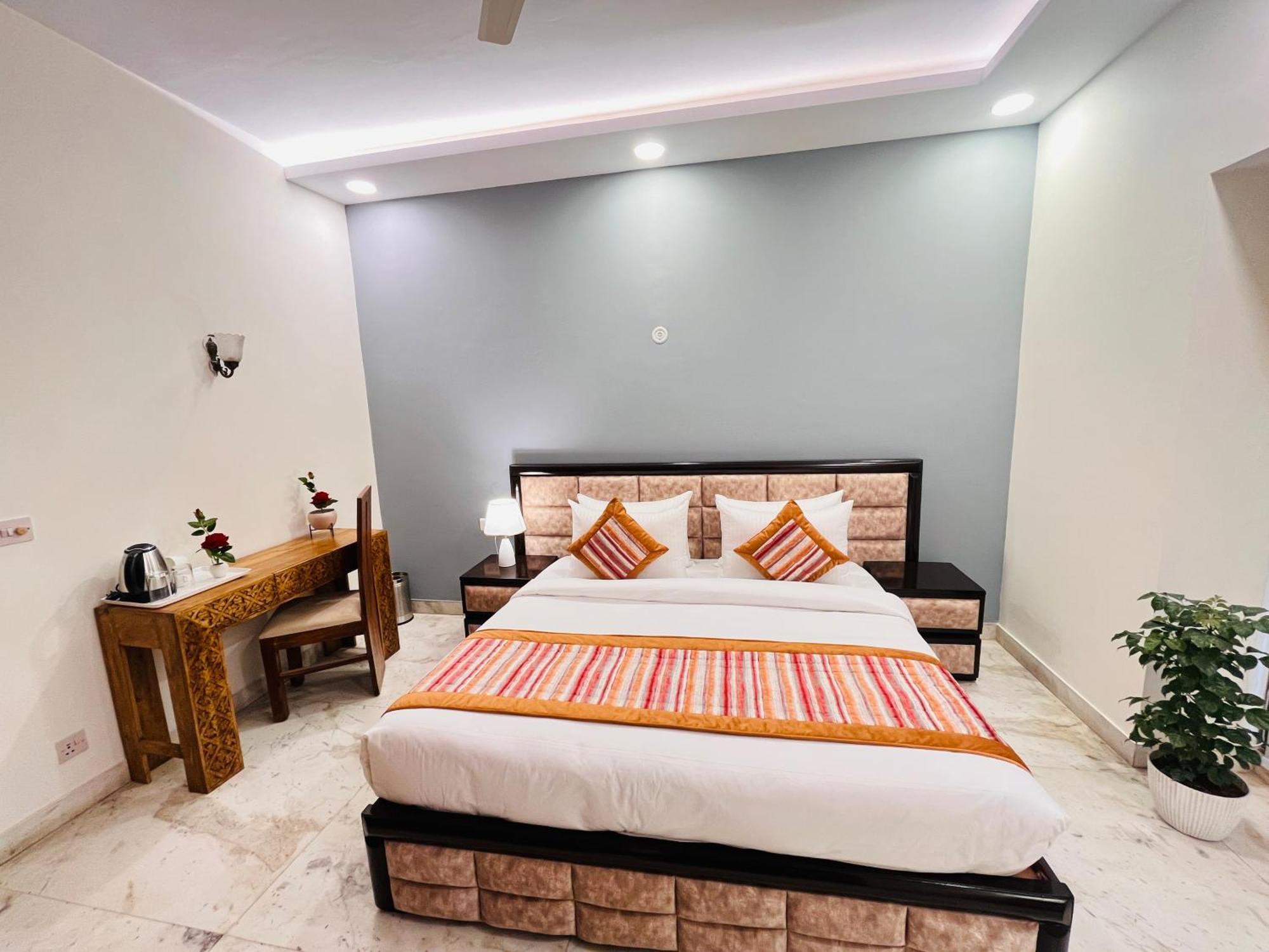 Grove Residency Hauz Khas New Delhi Couple Friendly Hotell Eksteriør bilde