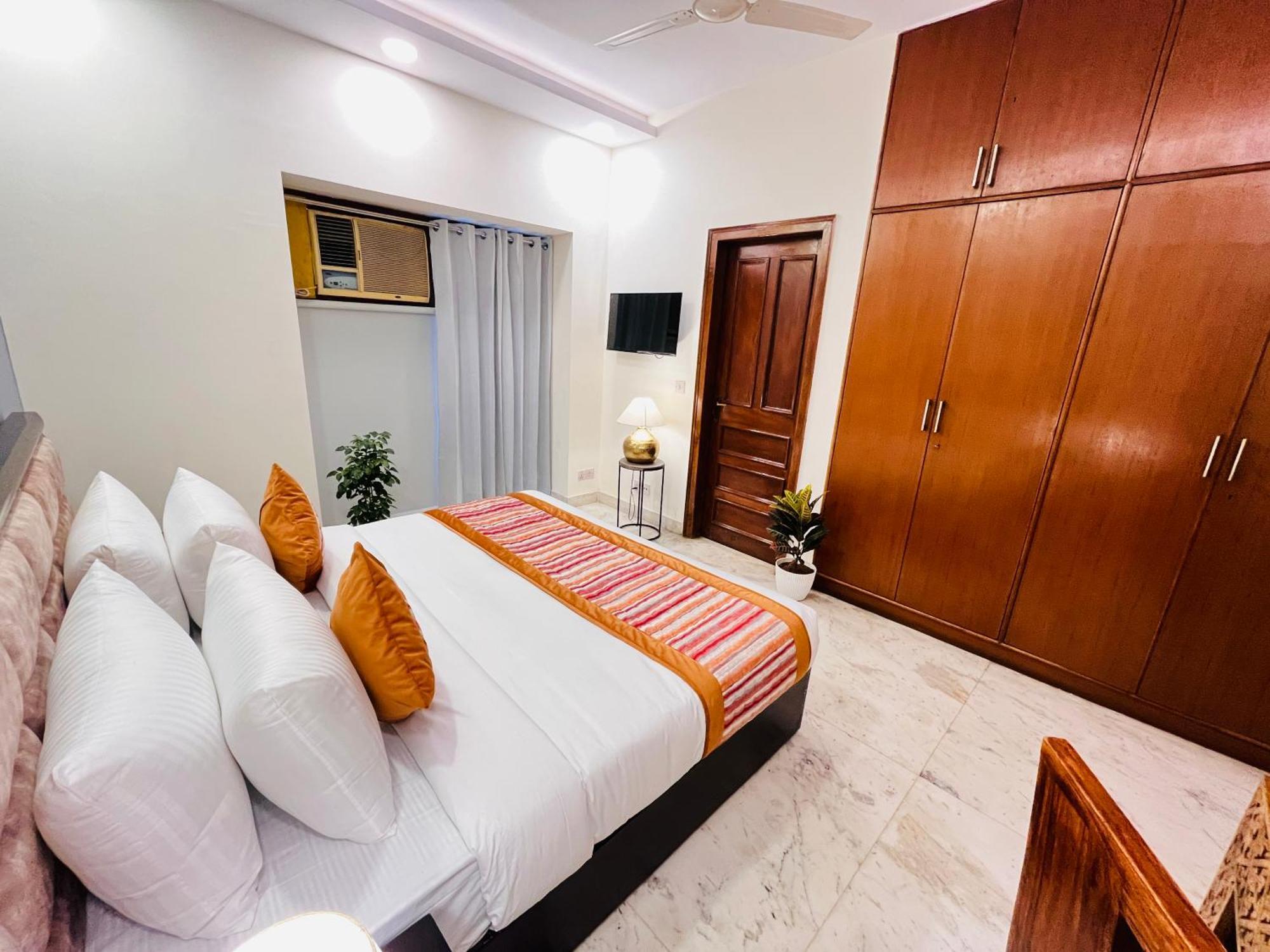 Grove Residency Hauz Khas New Delhi Couple Friendly Hotell Eksteriør bilde