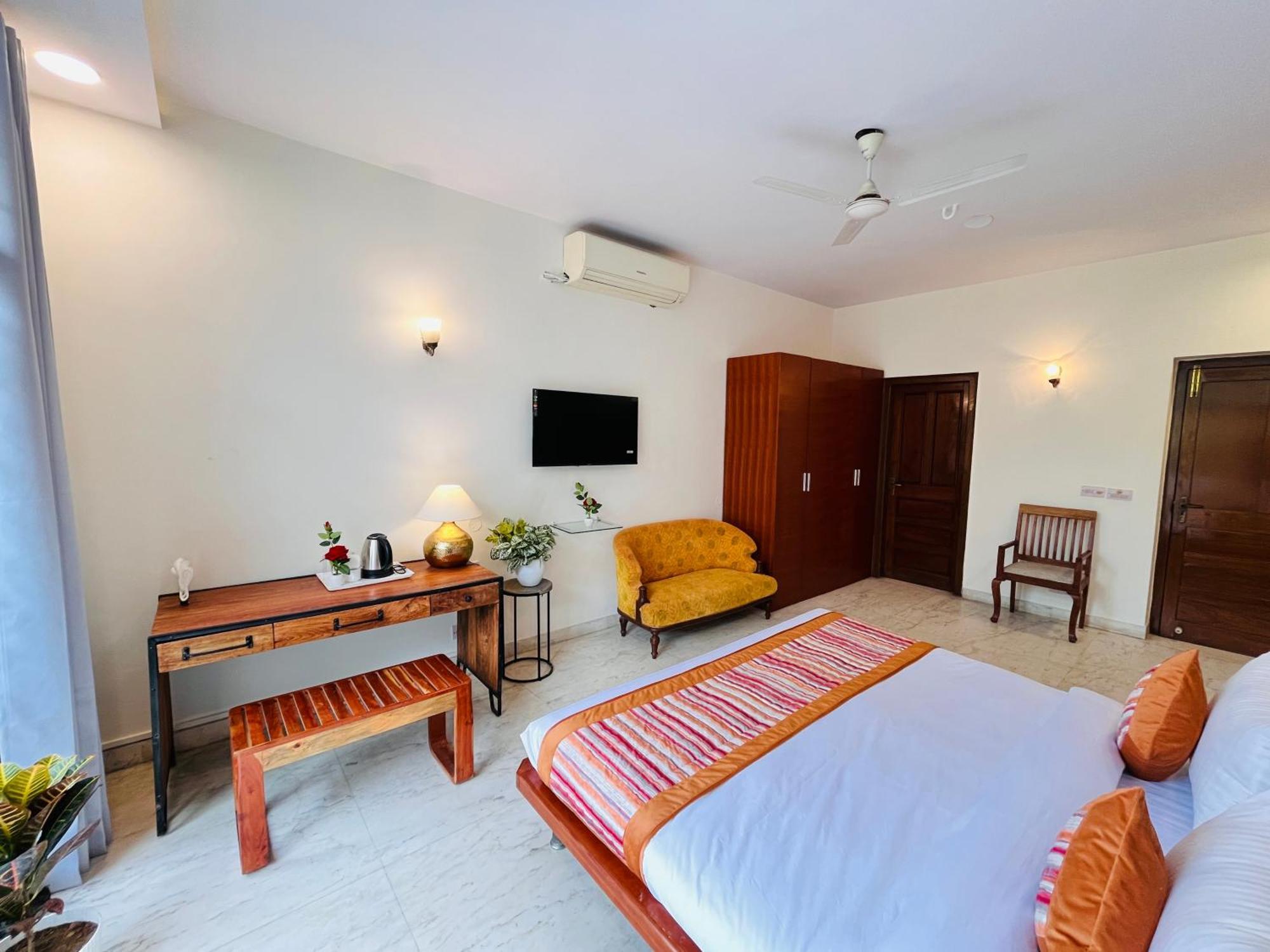 Grove Residency Hauz Khas New Delhi Couple Friendly Hotell Eksteriør bilde