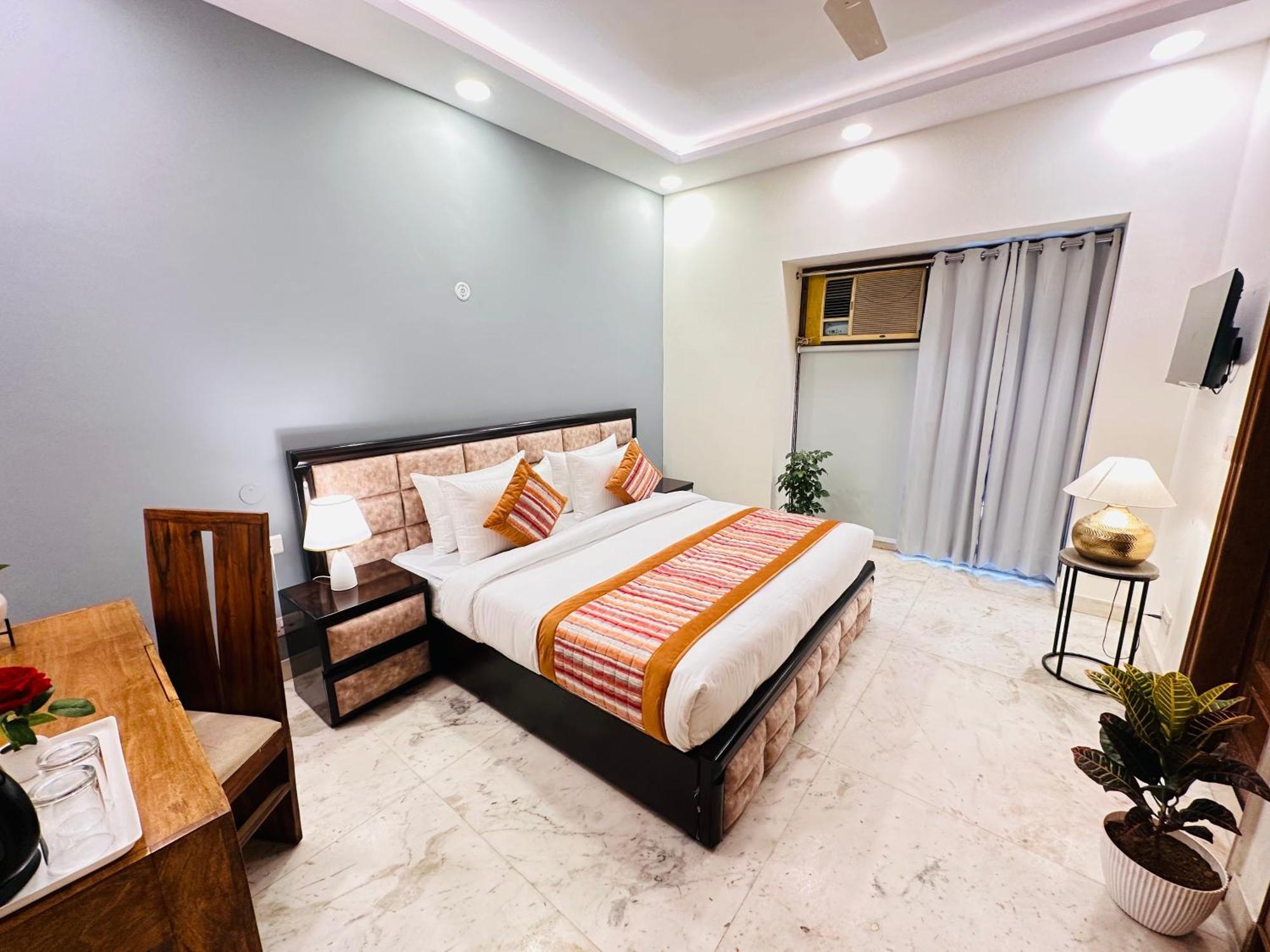 Grove Residency Hauz Khas New Delhi Couple Friendly Hotell Eksteriør bilde